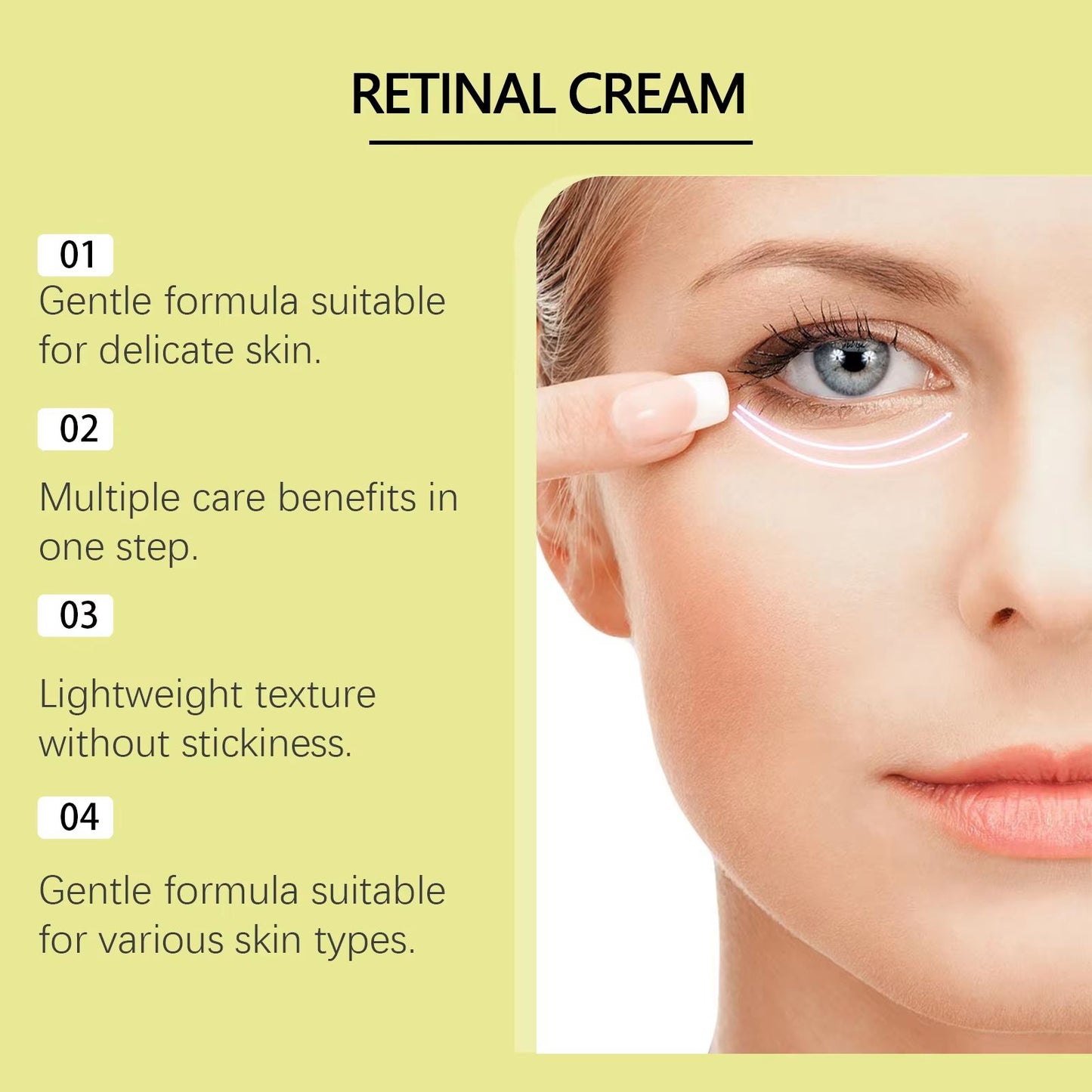 Advanced Retinol Cream  Hydrating AntiAging Face Moisturizer For Wrinkles Fine Lines  Firmness 1