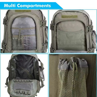60L Tactical Backpack Expandable Military Hiking And Camping Rucksack 5