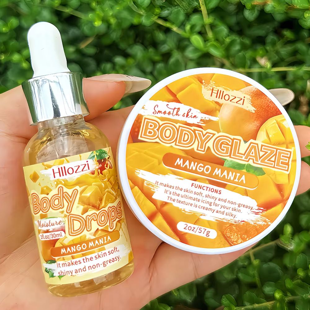 Strawberry Glow Body Glaze  Oil  Hydrating Body Lotion And Massage Oil For Silky Radiant Skin 9
