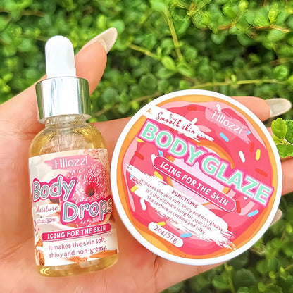 Strawberry Glow Body Glaze  Oil  Hydrating Body Lotion And Massage Oil For Silky Radiant Skin 11