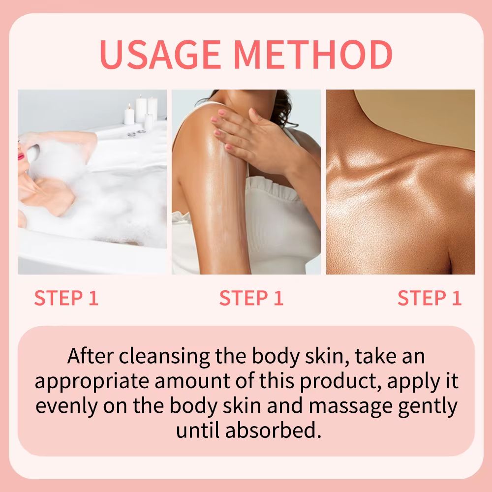 Strawberry Glow Body Glaze  Oil  Hydrating Body Lotion And Massage Oil For Silky Radiant Skin 2