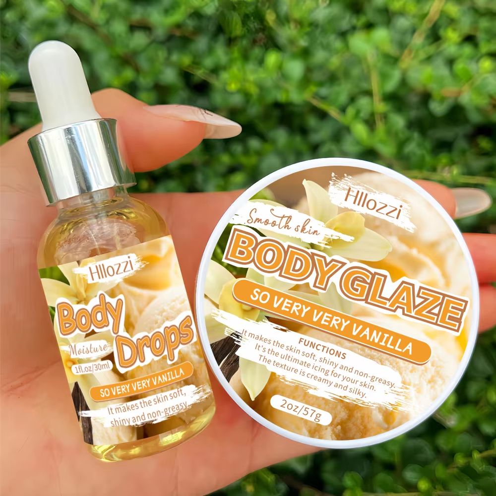 Strawberry Glow Body Glaze  Oil  Hydrating Body Lotion And Massage Oil For Silky Radiant Skin 8