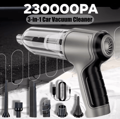 Wireless Car Vacuum Cleaner Portable Handheld Air Duster with Strong Suction