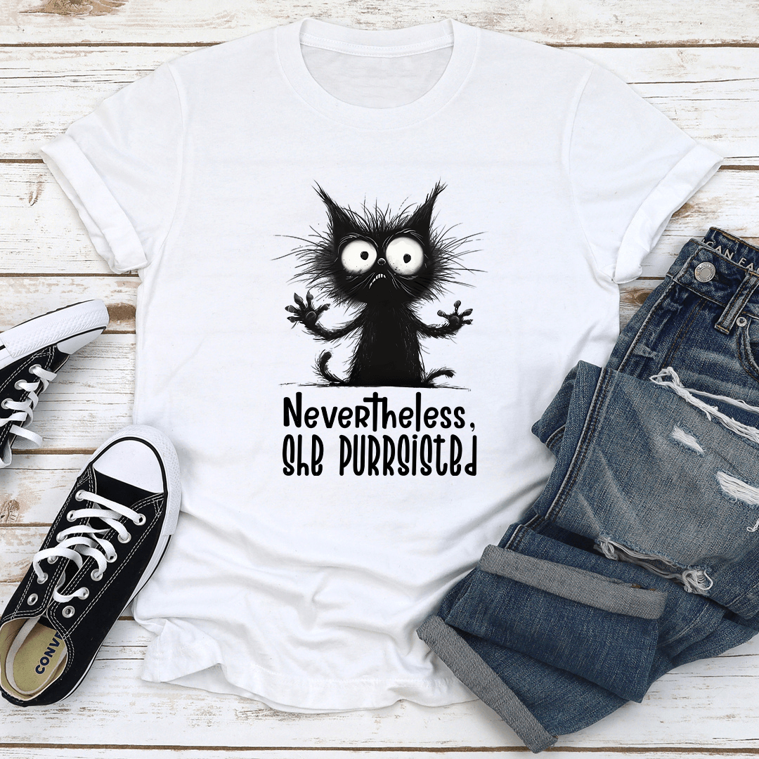 Nevertheless She Purrsisted Tee 2