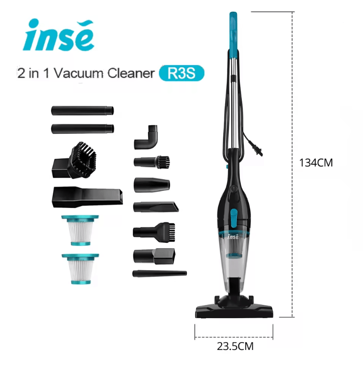 INSE R3S Corded Vacuum Cleaner With Strong Suction For Home And Car Cleaning 4
