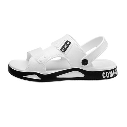 Summer Mens Slippers, EVA Light Sandals, Thick-soled Beach Shoes, Non-slip Adult Open-toe Sandals for Outdoor Wear