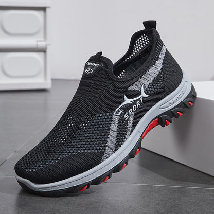 Lightweight Sneakers Men Summer Mesh Men Shoes Breathable Casual Walking Shoes Mens Hiking Shoes 1