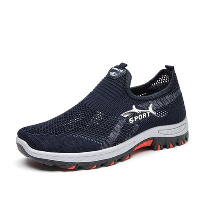 Lightweight Sneakers Men Summer Mesh Men Shoes Breathable Casual Walking Shoes Mens Hiking Shoes 6