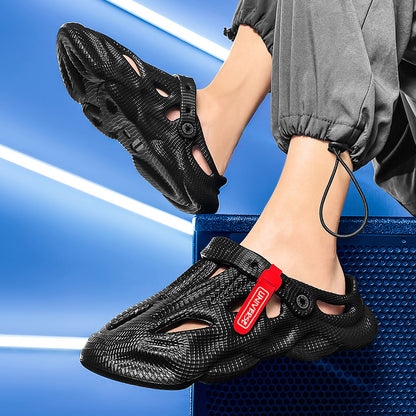 Summer Men Slippers, Comfortable Outdoor Platform Sandals, Beach Flip Flops Male, Indoor Home Slides, Bathroom