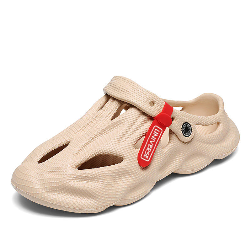 Summer Men Slippers, Comfortable Outdoor Platform Sandals, Beach Flip Flops Male, Indoor Home Slides, Bathroom