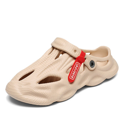 Summer Men Slippers, Comfortable Outdoor Platform Sandals, Beach Flip Flops Male, Indoor Home Slides, Bathroom