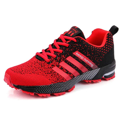 Fashion Men Sneakers, Breathable Mesh Comfortable Black Sports Shoes, Outdoor Casual Running Mens Shoe, Anti-Slip