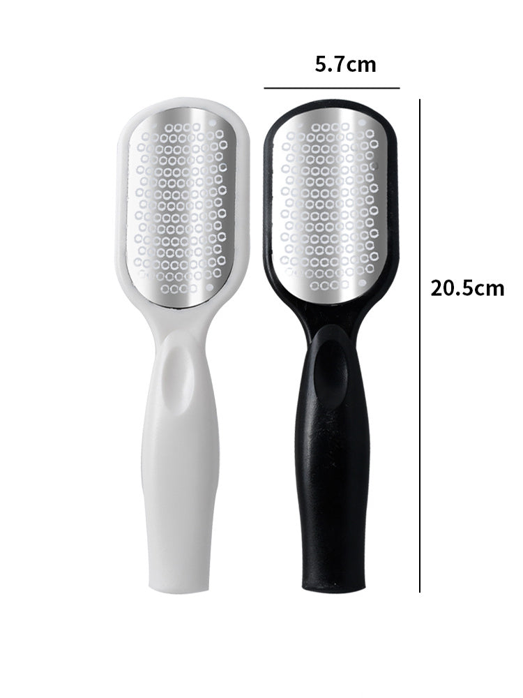 Professional Stainless Steel Foot File,Heavy Duty Callus Remover and Dead Skin Removal Tool for Smooth Heels and Feet