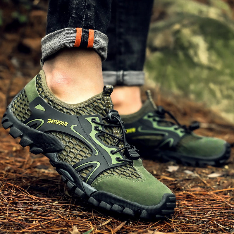 Mens Outdoor Antislip Wearresistant Shoes Hiking Shoes Jogging Trekking Sneakers Fast Outdoor Hombr 1