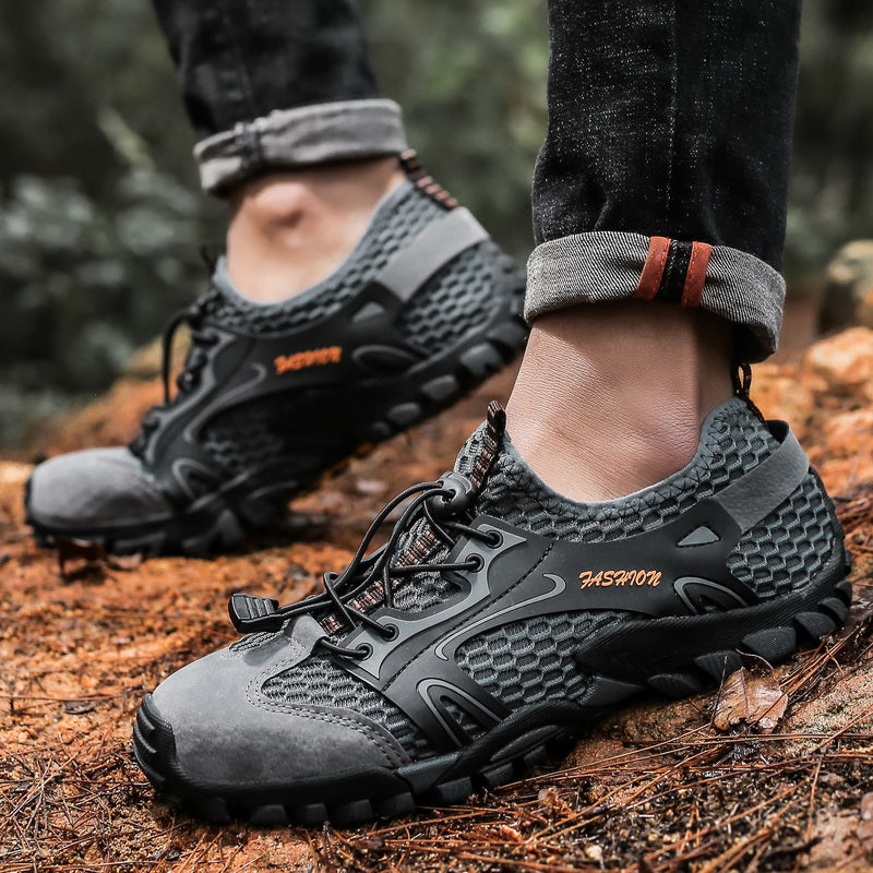 Mens Outdoor Antislip Wearresistant Shoes Hiking Shoes Jogging Trekking Sneakers Fast Outdoor Hombr 4