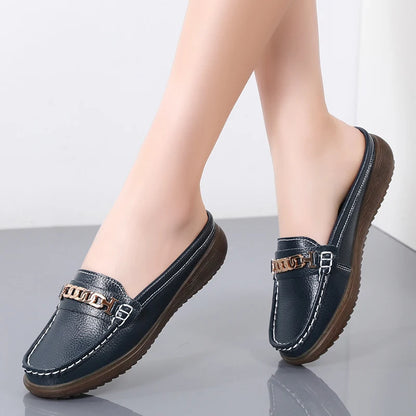 Luxury Summer Women Wedge Sandals, New Women Slippers, Platform Slippers, Anti-Slip Leather Casual Female Shoes