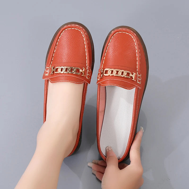 Luxury Summer Women Wedge Sandals New Women Slippers Platform Slippers AntiSlip Leather Casual Fema 3