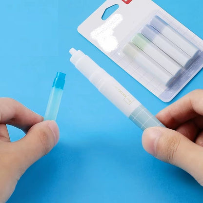 Refillable Strong Adhesive Solid Glue Stick Quick Drying Nontoxic Safe Washable For Office School S 7