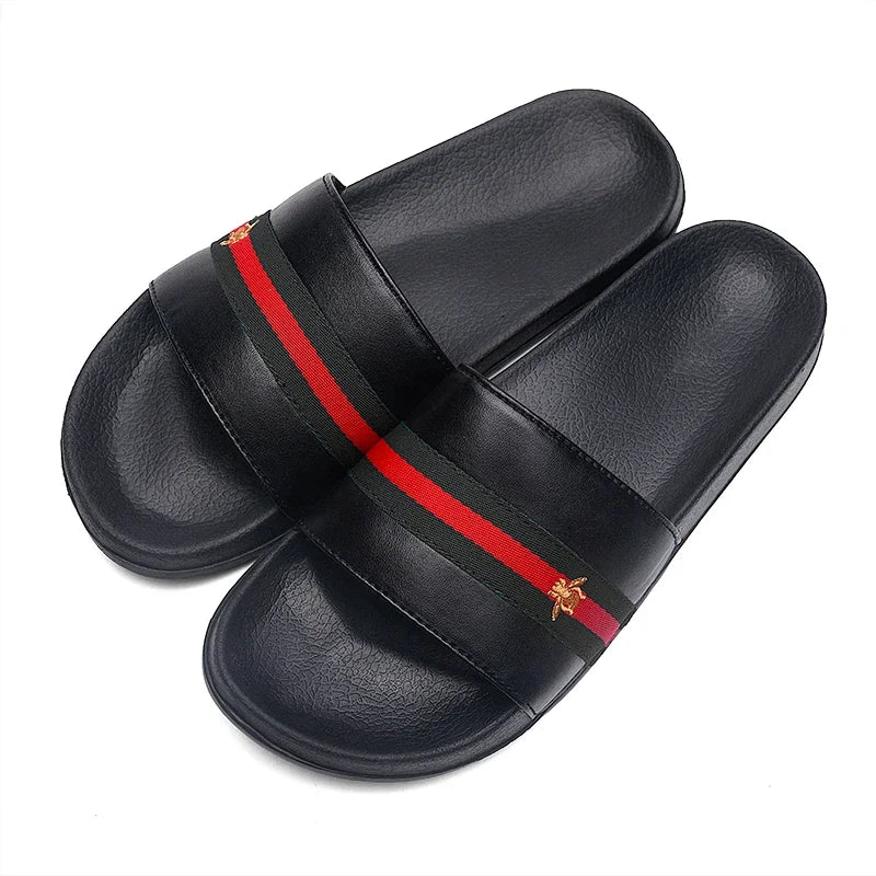 Mens Ultra Soft Slippers, Casual Summer Slides, Non-slip Wear-resistant Sandals, Indoor Outdoor Brand Man Summer Slipper