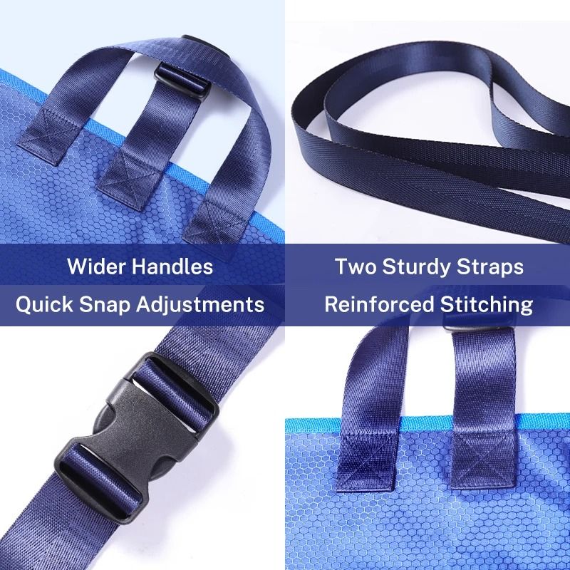 Positioning Bed Pad With Reinforced Handles For Elderly And Patient Care 4