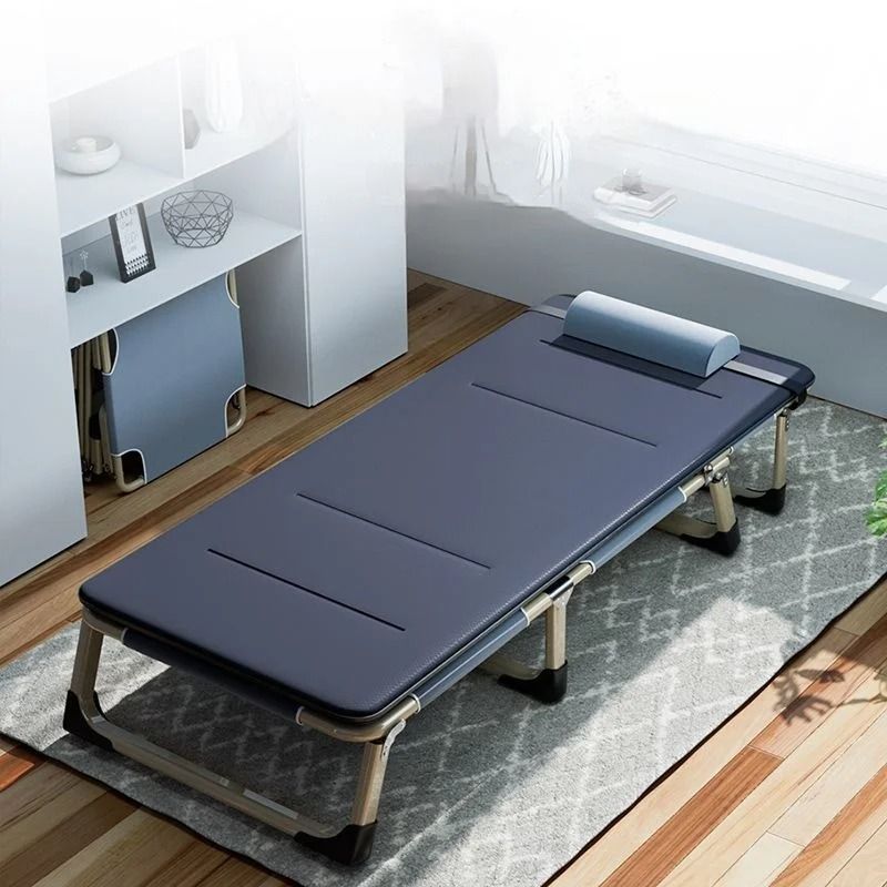 Summer Outdoor Rollaway Bed With Cotton Padded Recliner 1
