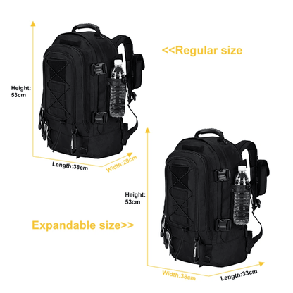 60L Tactical Backpack Waterproof Military Hiking And Camping Rucksack 2