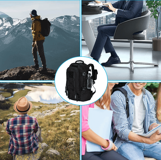 60L Tactical Backpack Waterproof Military Hiking And Camping Rucksack 3