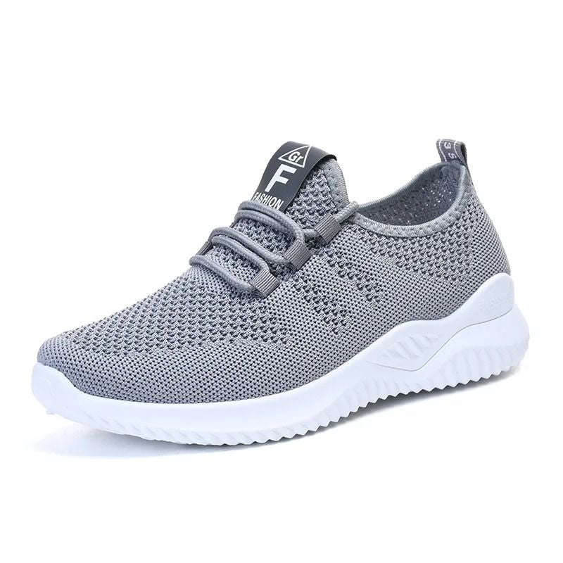Summer Casual Flats Shoes For Women Breathable Mesh Lightweight Sneakers 9