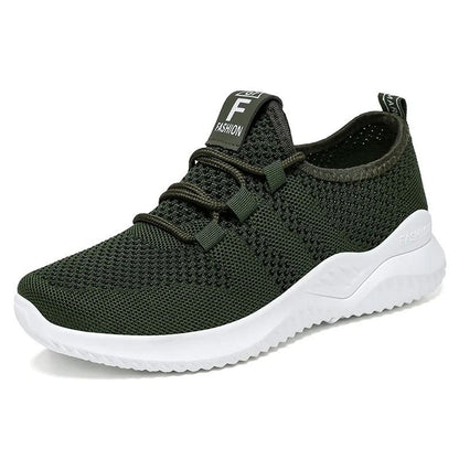 Summer Casual Flats Shoes For Women Breathable Mesh Lightweight Sneakers 10