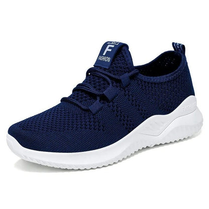 Summer Casual Flats Shoes For Women Breathable Mesh Lightweight Sneakers 12