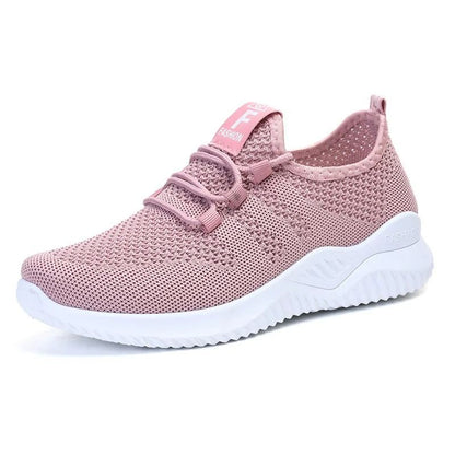 Summer Casual Flats Shoes For Women Breathable Mesh Lightweight Sneakers 6