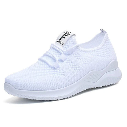 Summer Casual Flats Shoes For Women Breathable Mesh Lightweight Sneakers 8