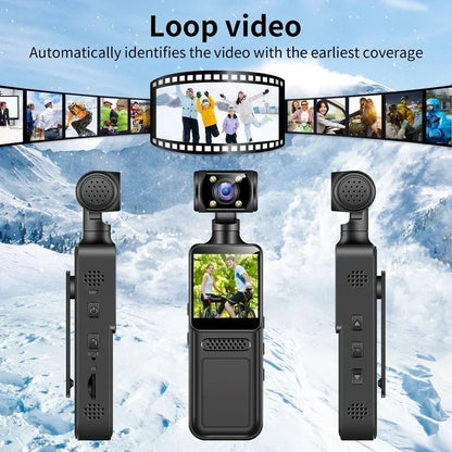 8K HD Handheld Pocket Camera Rotating Mini Portable Camera With Night Vision 6