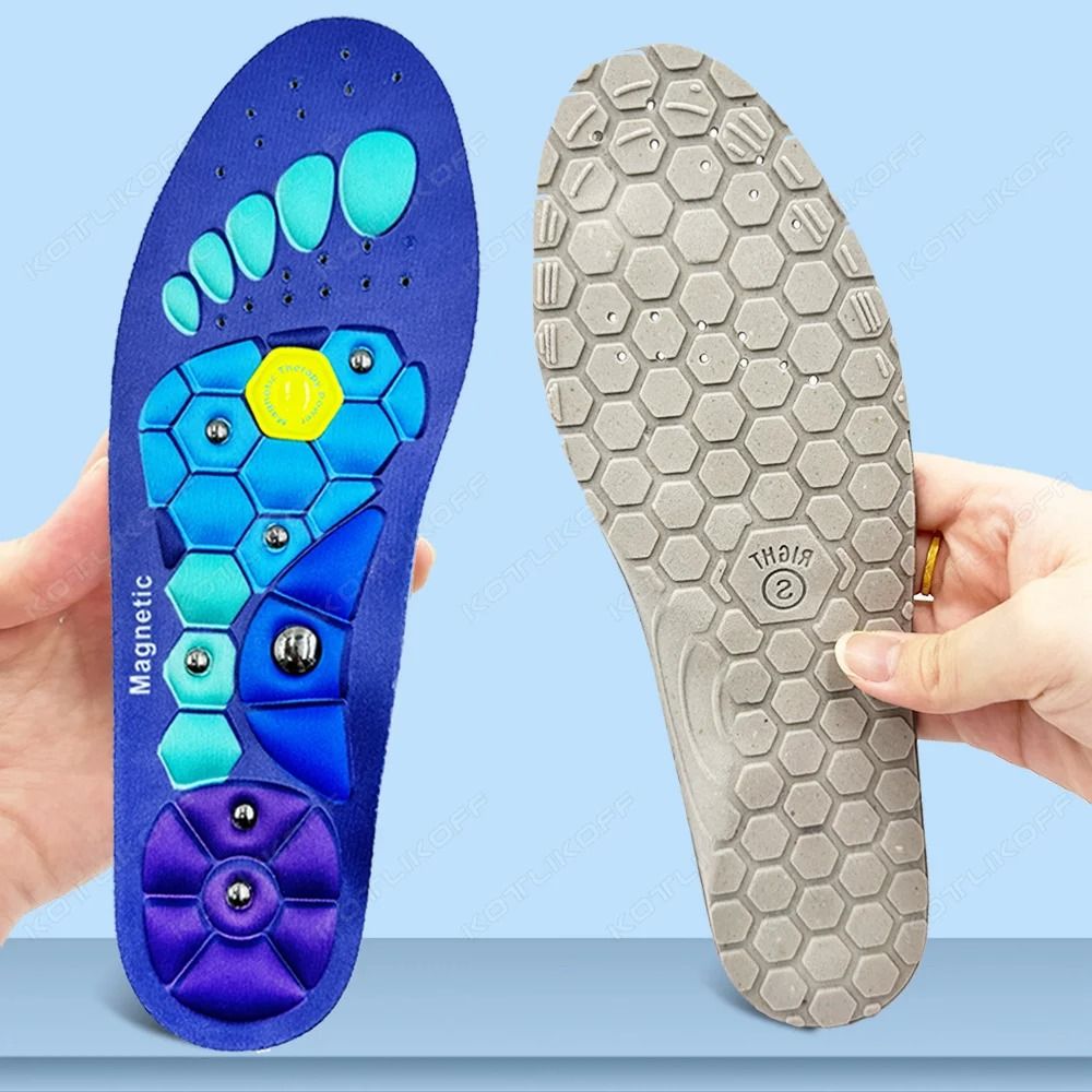 Magnetic Therapy Sports Insoles With Acupressure Massage For Weight Loss And Fatigue Relief 1
