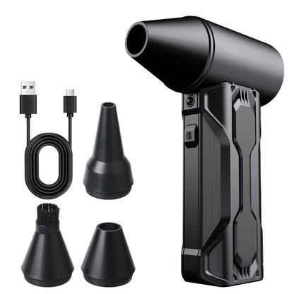 Type C Charging Turbo Jet Fan Portable Air Duster For Car Cleaning 11