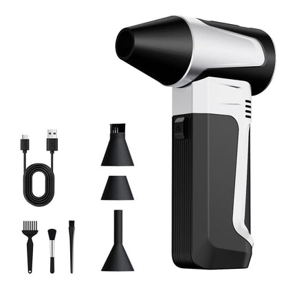Type C Charging Turbo Jet Fan Portable Air Duster For Car Cleaning 12