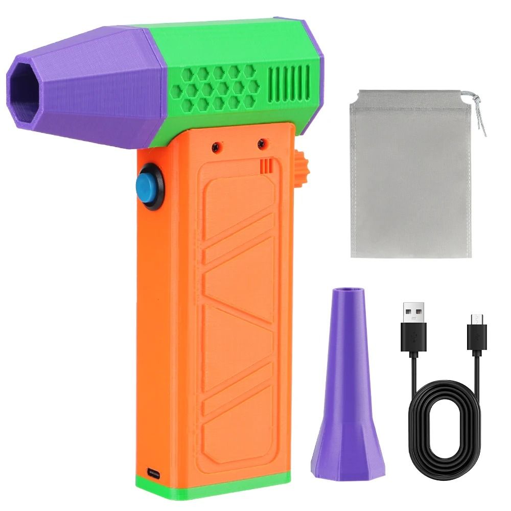 Type C Charging Turbo Jet Fan Portable Air Duster For Car Cleaning 14