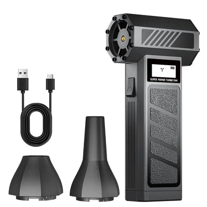 Type C Charging Turbo Jet Fan Portable Air Duster For Car Cleaning 8