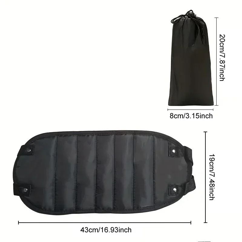 Portable Airplane Footrest Hammock For Travel Comfort 6