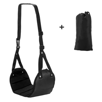 Portable Airplane Footrest Hammock For Travel Comfort 8