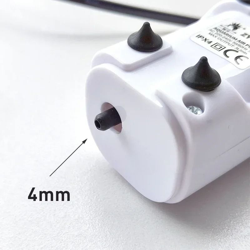 Silent Aquarium Air Pump For Fish Tank Oxygenation 2
