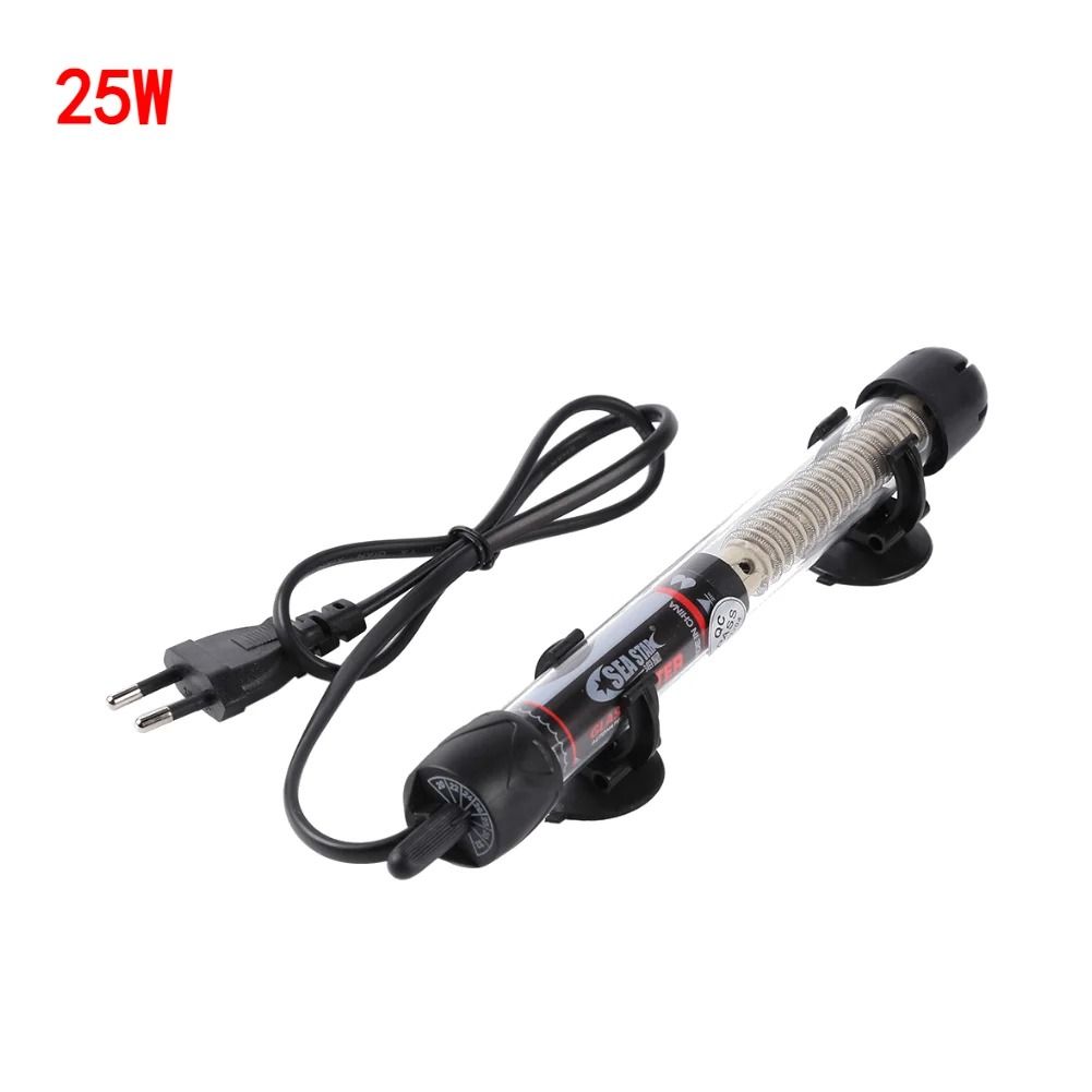 Aquarium Fish Tank Heater Adjustable Thermostat Rod 25W300W 7