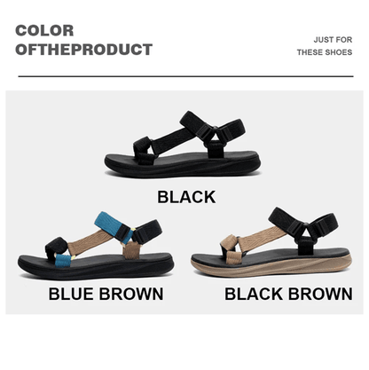 Mens Outdoor Sandals Arch Support Yoga Mat Insole Anti Slip Beach Shoes 1