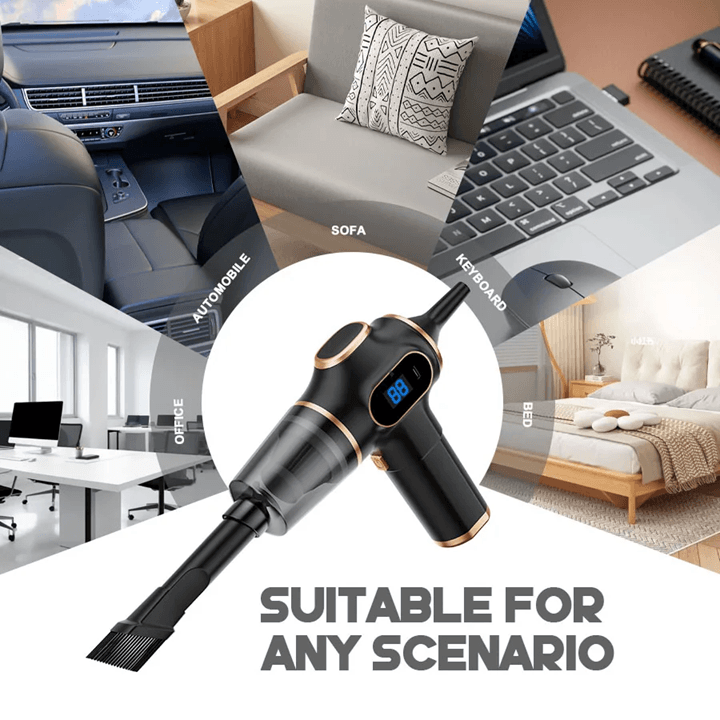 Wireless Car Vacuum Cleaner High Power Portable Mini Household And Office Use 2