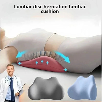 Lumbar Support Cushion Memory Cotton Back Pillow for Sleep and Posture Relief