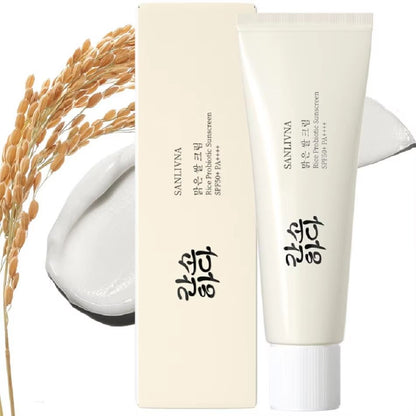 Travel-Friendly SPF50+ PA++++ Moisturizing Sunscreen Cream – Nourishing Outdoor Protection