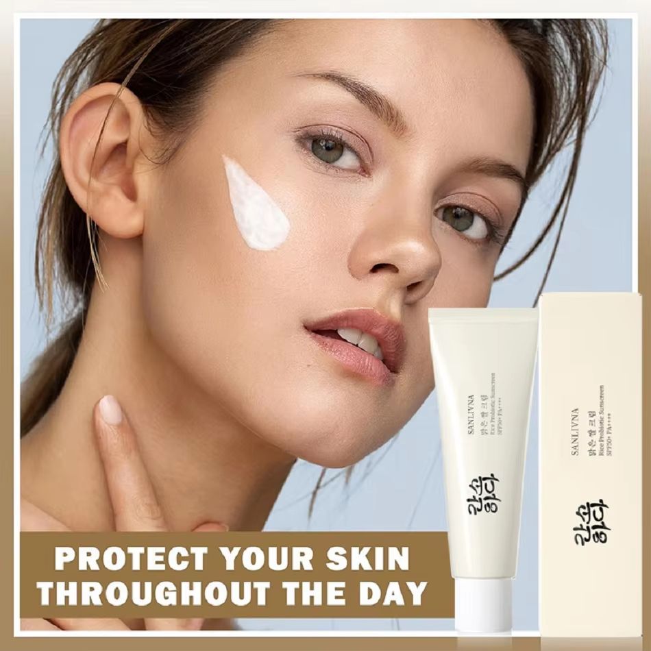 TravelFriendly SPF50 PA Moisturizing Sunscreen Cream  Nourishing Outdoor Protection 1