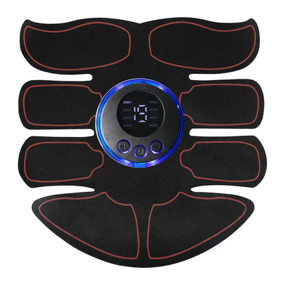 EMS Wireless Muscle Stimulator 8 Modes, Fitness Trainer ABS Abdominal Electric Weight Loss Body Slimming Massageador USB