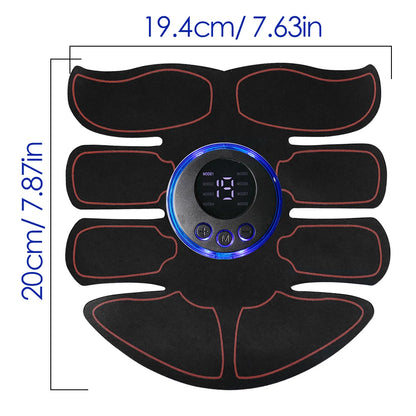 EMS Wireless Muscle Stimulator 8 Modes Fitness Trainer ABS Abdominal Electric Weight Loss Body Slim 4