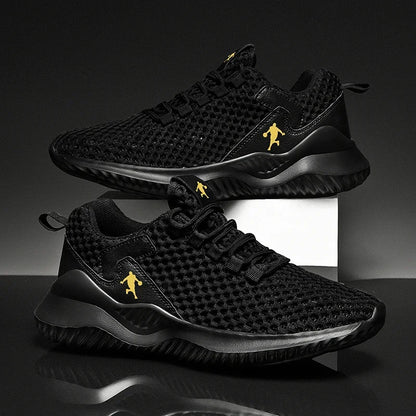 White Fashion Gym Casual Lightweight Walking Shoes, High Quality Breathable Mesh Sneakers, Plus Size Couple Footwear